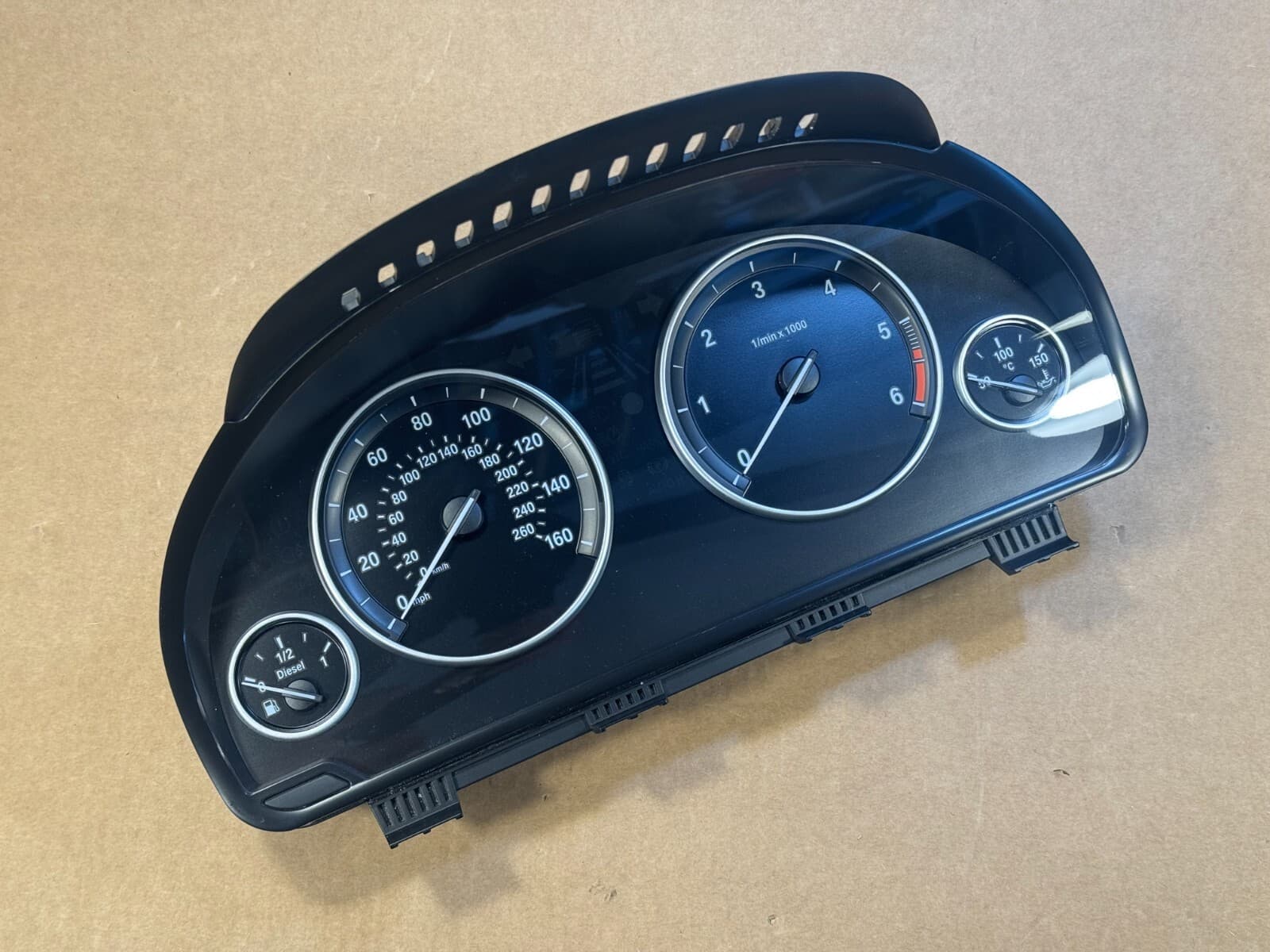 BMW BMW 5 LCI F10 F11 X3 F25 X4 F26 X5 F15 Instrument Cluster Speedometer MPH DIESEL