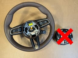 PORSCHE Porsche 95B MACAN 911 992 PANAMERA 971.2 TAYCAN Steering Wheel Drive Mode Braun — thumbnail 7
