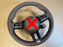 PORSCHE Porsche 95B MACAN 911 992 PANAMERA 971.2 TAYCAN Steering Wheel Drive Mode Braun — thumbnail 3