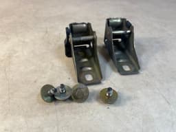 BMW GENUINE BMW 7 Series E23 Hood catch Catch bracket SET 2 PCS 41611843414 — thumbnail 10