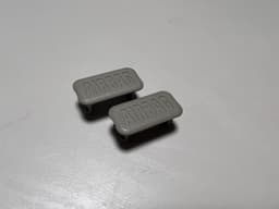 BMW BMW 3 X5 X6 E-series GENUINE Pillar Air Cap Grey x2 psc 51437135689 — thumbnail 4