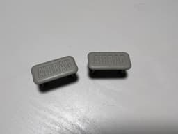 BMW BMW 3 X5 X6 E-series GENUINE Pillar Air Cap Grey x2 psc 51437135689 — thumbnail 5