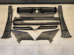 BMW BMW 7 Series E23 GENUINE Interior Cover Trim Set 10 pcs LHD Car — thumbnail 1