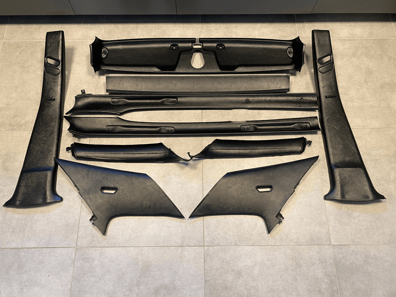 BMW BMW 7 Series E23 GENUINE Interior Cover Trim Set 10 pcs LHD Car