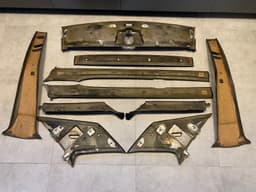 BMW BMW 7 Series E23 GENUINE Interior Cover Trim Set 10 pcs LHD Car — thumbnail 7