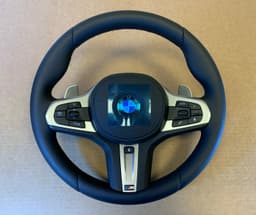 BMW BMW 5 6 X3 X4 G30 G31 G38 G32 G01 G02 OEM USA M Steering Wheel Paddles HEATING — thumbnail 2