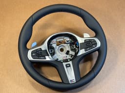 BMW BMW 5 6 X3 X4 G30 G31 G32 G01 G02 OEM M Steering Wheel Paddles HEATING VIBRO — thumbnail 2