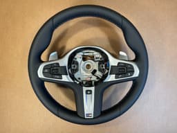 BMW BMW 5 6 X3 X4 G30 G31 G32 G01 G02 OEM M Steering Wheel Paddles HEATING VIBRO — thumbnail 1