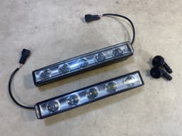 MERCEDES-BENZ Mercedes G class W463 Front Left/Right Headlight Trim + x2 LED Daylights SET — thumbnail 2
