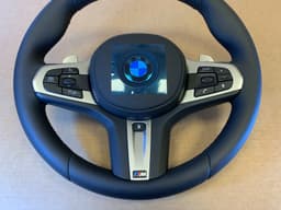 BMW BMW 5 6 X3 X4 G30 G31 G38 G32 G01 G02 OEM EU M Steering Wheel Paddles HEATING — thumbnail 5
