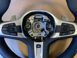 BMW BMW 5 6 X3 X4 G30 G31 G38 G32 G01 G02 OEM EU M Steering Wheel Paddles HEATING — thumbnail 7