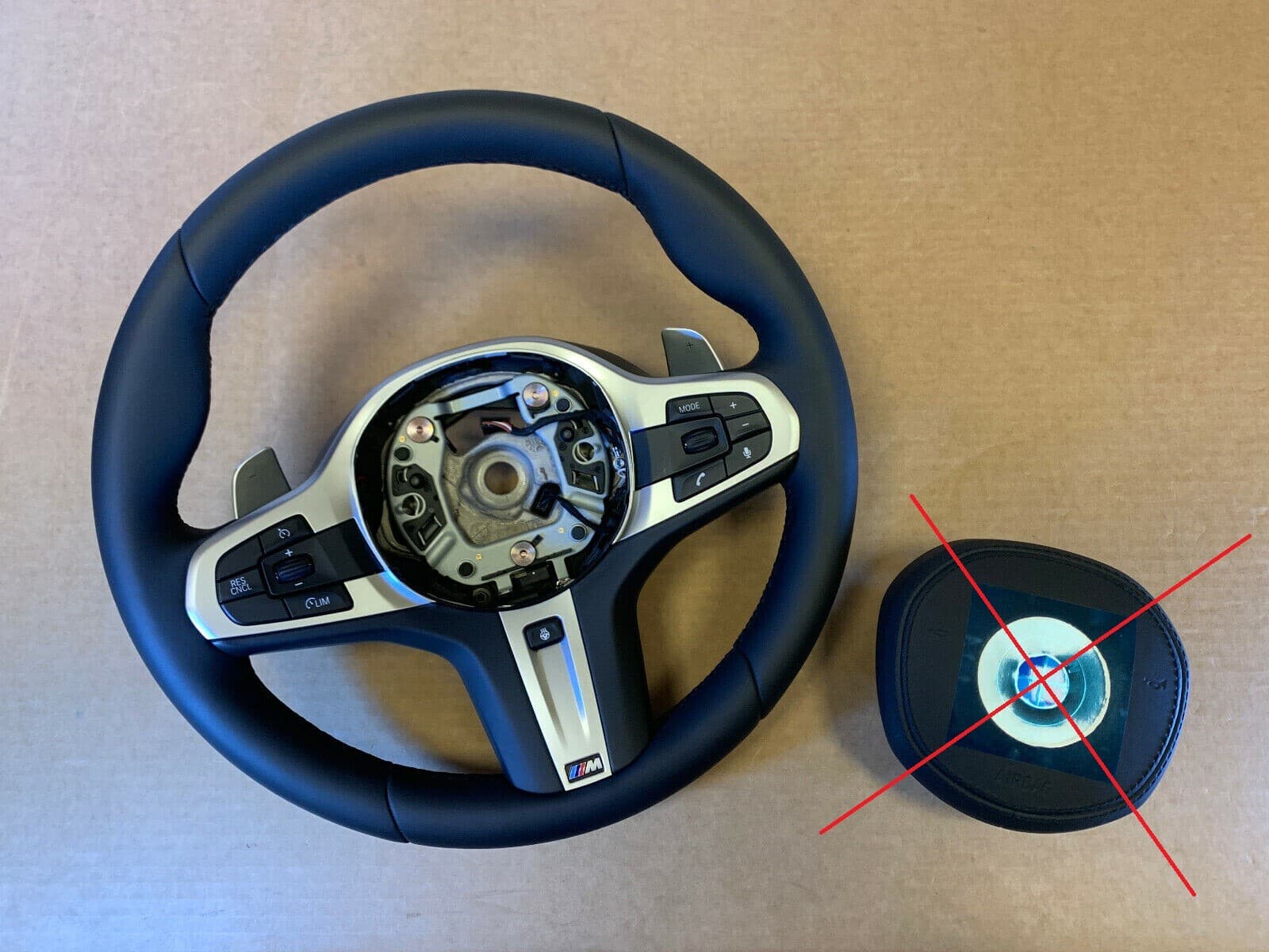 BMW BMW 5 6 X3 X4 G30 G31 G38 G32 G01 G02 OEM EU M Steering Wheel Paddles HEATING