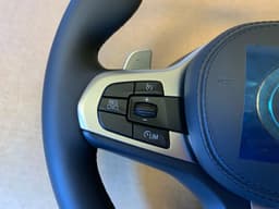 BMW BMW 5 6 X3 X4 G30 G31 G38 G32 G01 G02 OEM EU M Steering Wheel Paddles HEATING — thumbnail 3