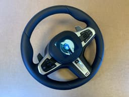 BMW BMW 5 6 X3 X4 G30 G31 G38 G32 G01 G02 OEM USA M Steering Wheel Paddles HEATING — thumbnail 9