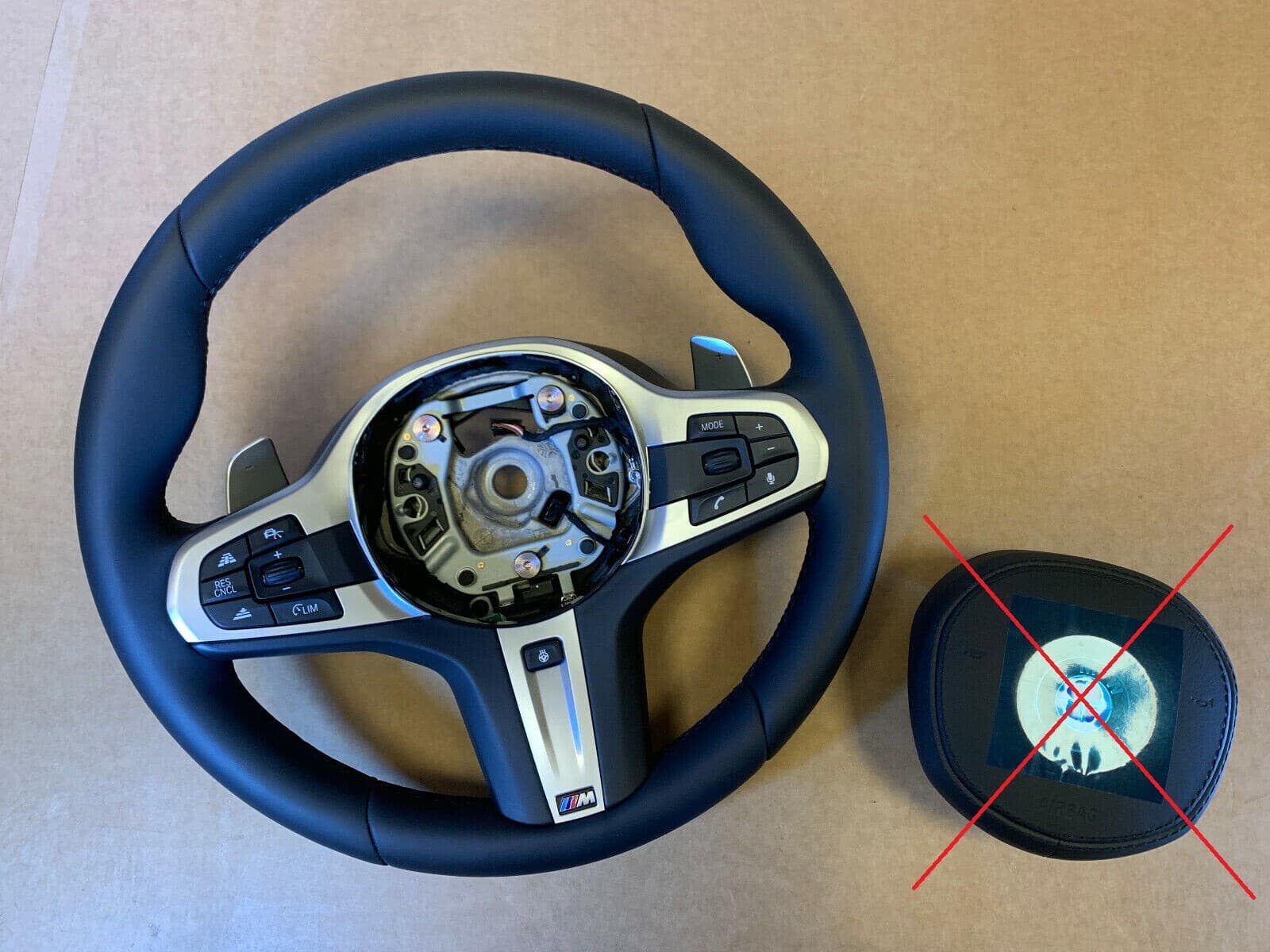 BMW BMW 5 6 X3 X4 G30 G31 G32 G01 G02 USA M Steering Wheel Paddles HEATING VIBRO ACC