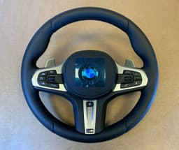 BMW BMW 5 6 X3 X4 G30 G31 G32 G01 G02 USA M Steering Wheel Paddles HEATING VIBRO ACC — thumbnail 2