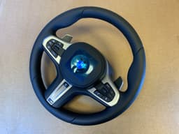 BMW BMW 5 6 X3 X4 G30 G31 G32 G01 G02 USA M Steering Wheel Paddles HEATING VIBRO ACC — thumbnail 10