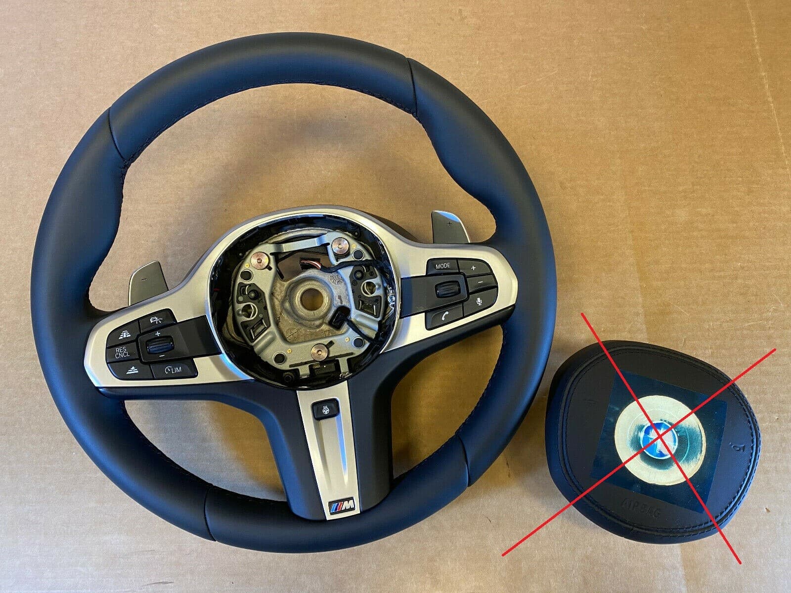 BMW BMW 5 6 X3 X4 G30 G31 G32 G01 G02 EU M Steering Wheel Paddles HEATING ACC