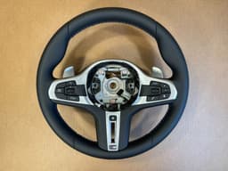 BMW BMW 5 6 X3 X4 G30 G31 G32 G01 G02 OEM M Steering Wheel Paddles HEATING VIBRO — thumbnail 1