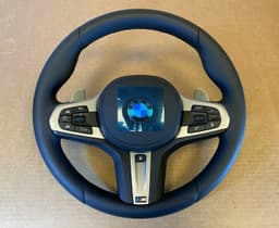 BMW BMW 5 6 X3 X4 G30 G31 G32 G01 G02 G08 OEM M Steering Wheel Paddles HEATING ACC — thumbnail 2