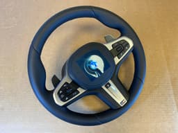BMW BMW 5 6 X3 X4 G30 G31 G32 G01 G02 G08 OEM M Steering Wheel Paddles HEATING ACC — thumbnail 9