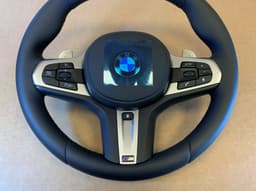 BMW BMW 5 6 X3 X4 G30 G31 G38 G32 G01 G02 OEM M Steering Wheel Paddles HEATING VIBRO — thumbnail 5