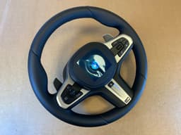 BMW BMW 5 6 X3 X4 G30 G31 G38 G32 G01 G02 OEM M Steering Wheel Paddles HEATING VIBRO — thumbnail 9