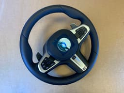 BMW BMW 5 6 X3 X4 G30 G31 G32 G01 G02 OEM M Steering Wheel Paddles HEATING VIBRO ACC — thumbnail 9