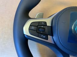 BMW BMW 5 6 X3 X4 G30 G31 G38 G32 G01 G08 G02 OEM M Steering Wheel Paddles HEATING — thumbnail 3