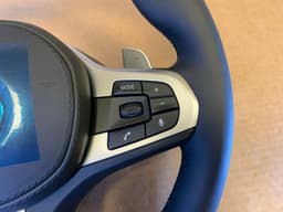 BMW BMW 5 6 X3 X4 G30 G31 G38 G32 G01 G08 G02 OEM M Steering Wheel Paddles HEATING — thumbnail 4