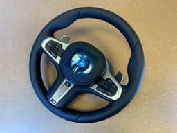 BMW BMW 5 6 X3 X4 G30 G31 G38 G32 G01 G08 G02 OEM M Steering Wheel Paddles HEATING — thumbnail 10