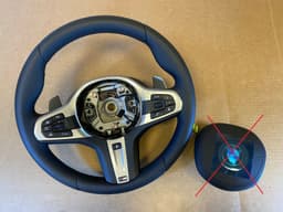 BMW BMW 5 6 X3 X4 G30 G31 G32 G01 G02 USA M Steering Wheel Paddles HEATING ACC — thumbnail 1