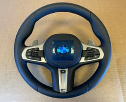 BMW BMW 5 6 X3 X4 G30 G31 G32 G01 G02 USA M Steering Wheel Paddles HEATING ACC — thumbnail 2