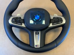 BMW BMW 5 6 X3 X4 G30 G31 G32 G01 G02 OEM EU M Steering Wheel Paddles HEATING VIBRO — thumbnail 5