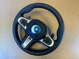 BMW BMW 5 6 X3 X4 G30 G31 G32 G01 G02 OEM EU M Steering Wheel Paddles HEATING VIBRO — thumbnail 10