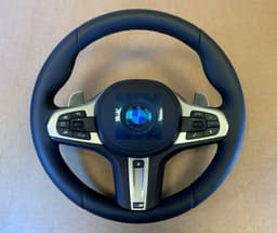 BMW BMW 5 6 X3 X4 G30 G31 G32 G01 G02 EU M Steering Wheel Paddles HEATING VIBRO ACC — thumbnail 2