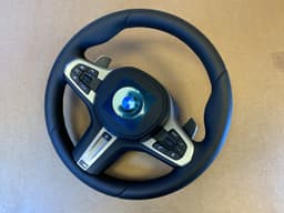 BMW BMW 5 6 X3 X4 G30 G31 G32 G01 G02 EU M Steering Wheel Paddles HEATING VIBRO ACC — thumbnail 10