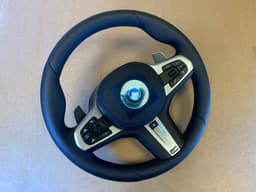 BMW BMW 5 6 X3 X4 G30 G31 G32 G01 G02 EU M Steering Wheel Paddles HEATING VIBRO ACC — thumbnail 9