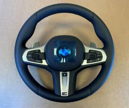 BMW BMW 5 6 X3 X4 G30 G31 G32 G01 G02 OEM USA M Steering Wheel Paddles HEATING VIBRO — thumbnail 2