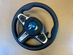 BMW BMW 5 6 X3 X4 G30 G31 G32 G01 G02 OEM USA M Steering Wheel Paddles HEATING VIBRO — thumbnail 10