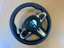 BMW BMW 5 6 X3 X4 G30 G31 G32 G01 G02 OEM USA M Steering Wheel Paddles HEATING VIBRO — thumbnail 9