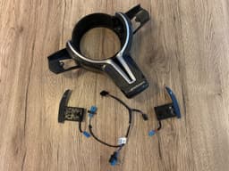 BMW BMW 1 2 3 4 F20 F22 F30 F31 F32 F33 Steering Wheel M3 Carbon Cover Paddles Wire — thumbnail 2