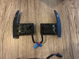 BMW BMW 1 2 3 4 F20 F22 F30 F31 F32 F33 Steering Wheel M3 Carbon Cover Paddles Wire — thumbnail 9