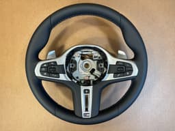 BMW BMW 5 6 X3 X4 G30 G31 G32 G01 G02 M Steering Wheel Paddles HEATING VIBRO ACC — thumbnail 1