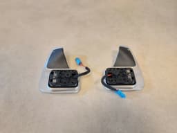 BMW GENUINE BMW 1 2 3 4 X1 X2 X3 X4 X5 X6 i8 F Ser. Steering Wheel Shift Paddles SET — thumbnail 2