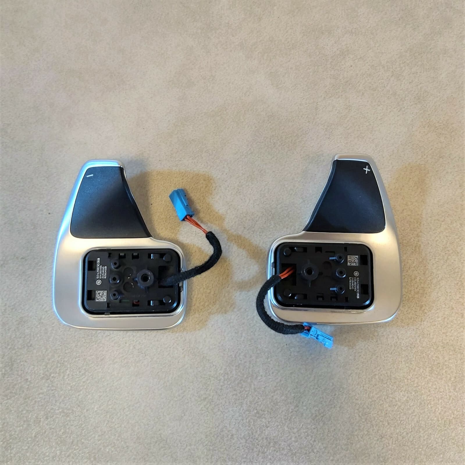 BMW GENUINE BMW 1 2 3 4 X1 X2 X3 X4 X5 X6 i8 F Ser. Steering Wheel Shift Paddles SET