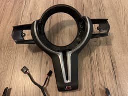 BMW BMW 1 2 3 4 F20 F22 F30 F31 F32 F33 Steering Wheel M3 Cover Paddles Wire SET — thumbnail 3