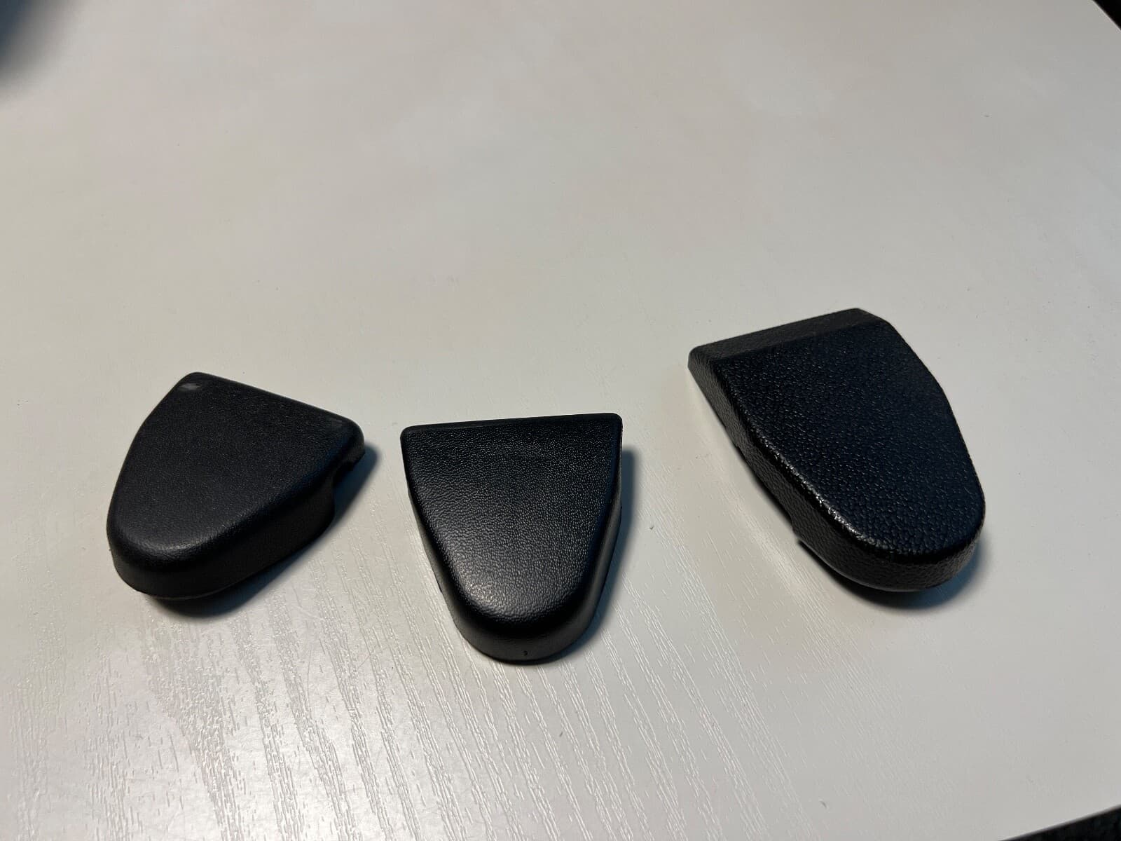 BMW 5 E12 E28 7 E23 GENUINE Seat Belt Bolt Trim Covers Caps x3 psc