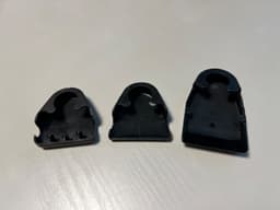 BMW BMW 5 E12 E28 7 E23 GENUINE Seat Belt Bolt Trim Covers Caps x3 psc — thumbnail 5