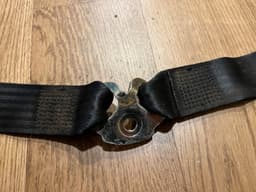 BMW BMW 3 E30 5 E28 7 E23 GENUINE Rear Center Seat Belt + Lock — thumbnail 10